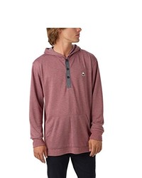 roter Pullover mit einem Kapuze von Burton