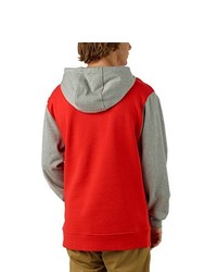 roter Pullover mit einem Kapuze von Burton