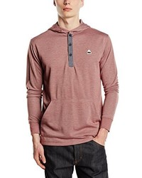 roter Pullover mit einem Kapuze von Burton