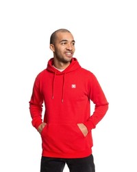 roter Pullover mit einem Kapuze von DC Shoes