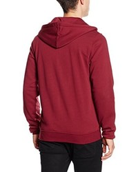 roter Pullover mit einem Kapuze von Etnies