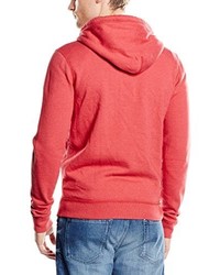 roter Pullover mit einem Kapuze von Hilfiger Denim