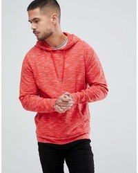 roter Pullover mit einem Kapuze von Asos