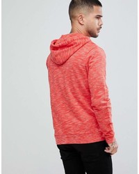 roter Pullover mit einem Kapuze von Asos