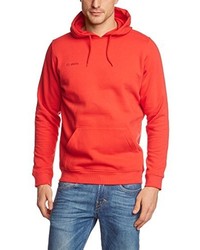 roter Pullover mit einem Kapuze von Jako