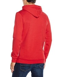 roter Pullover mit einem Kapuze von Napapijri