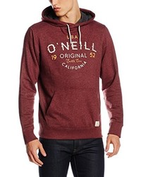 roter Pullover mit einem Kapuze von O'Neill