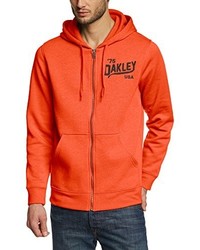 roter Pullover mit einem Kapuze von Oakley