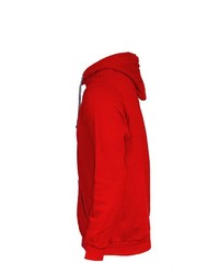 roter Pullover mit einem Kapuze von Peak