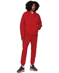 roter Pullover mit einem Kapuze von NIKE JORDAN