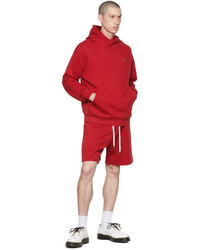 roter Pullover mit einem Kapuze von Vivienne Westwood