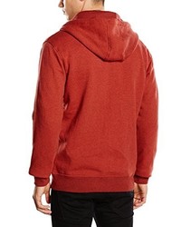 roter Pullover mit einem Kapuze von Rip Curl