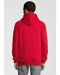 roter Pullover mit einem Kapuze von Scotch & Soda