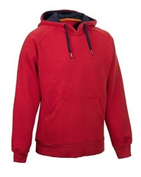 roter Pullover mit einem Kapuze von Select