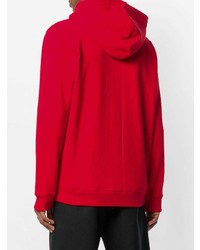 roter Pullover mit einem Kapuze von Givenchy