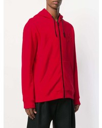 roter Pullover mit einem Kapuze von Givenchy