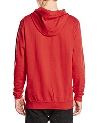roter Pullover mit einem Kapuze von Stedman Apparel