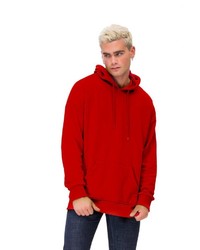 roter Pullover mit einem Kapuze von Tom Barron