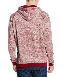 roter Pullover mit einem Kapuze von Tom Tailor Denim