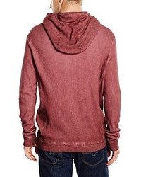 roter Pullover mit einem Kapuze von Urban Surface