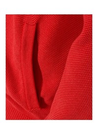 roter Pullover mit einem Reißverschluß von Casamoda