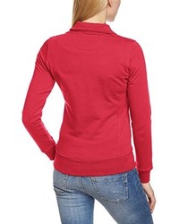 roter Pullover mit einem Reißverschluß von CMP