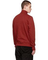 roter Pullover mit einem Reißverschluß von Ps By Paul Smith