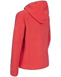roter Pullover mit einem Reißverschluß von Trespass
