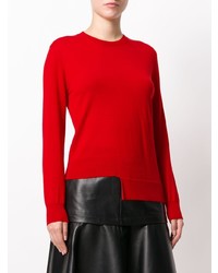 roter Pullover mit einem Rundhalsausschnitt von Neil Barrett