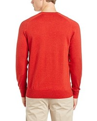 roter Pullover mit einem Rundhalsausschnitt von Ben Sherman