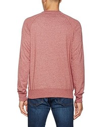 roter Pullover mit einem Rundhalsausschnitt von Billabong