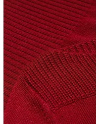 roter Pullover mit einem Rundhalsausschnitt von Chloé