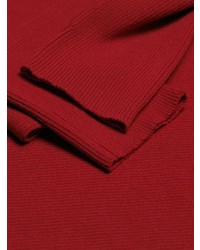 roter Pullover mit einem Rundhalsausschnitt von RED Valentino