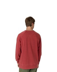 roter Pullover mit einem Rundhalsausschnitt von Burton