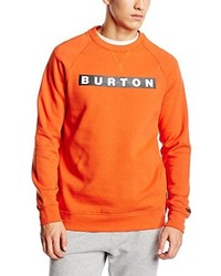 roter Pullover mit einem Rundhalsausschnitt von Burton