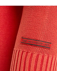 roter Pullover mit einem Rundhalsausschnitt von Camp David