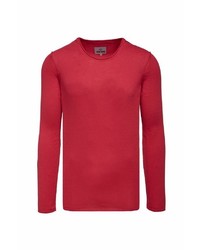 roter Pullover mit einem Rundhalsausschnitt von Camp David