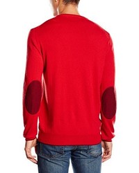 roter Pullover mit einem Rundhalsausschnitt von CMP