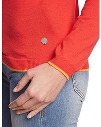 roter Pullover mit einem Rundhalsausschnitt von CMP