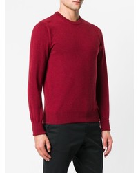 roter Pullover mit einem Rundhalsausschnitt von Ballantyne