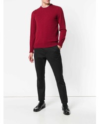 roter Pullover mit einem Rundhalsausschnitt von Ballantyne