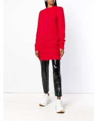 roter Pullover mit einem Rundhalsausschnitt von Alyx