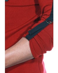 roter Pullover mit einem Rundhalsausschnitt von EX-PENT