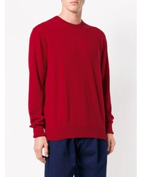 roter Pullover mit einem Rundhalsausschnitt von Ballantyne