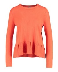 roter Pullover mit einem Rundhalsausschnitt von FTC