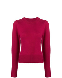 roter Pullover mit einem Rundhalsausschnitt von Isabel Marant