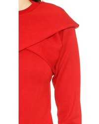 roter Pullover mit einem Rundhalsausschnitt von J.W.Anderson