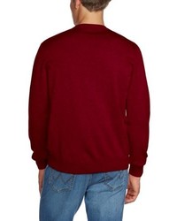 roter Pullover mit einem Rundhalsausschnitt von Maerz