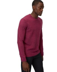 roter Pullover mit einem Rundhalsausschnitt von Marc O'Polo