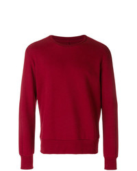 roter Pullover mit einem Rundhalsausschnitt von Natural Selection